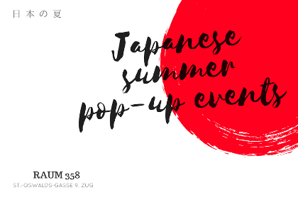 Flyer, Japanes Summer POP-UP Events