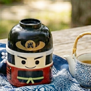 Kokeshi Bento Box, Samurai