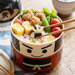 Kokeshi Bento Box, Samurai