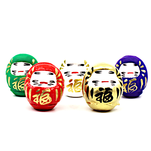 daruma rot, daruma gold, daruma grün, daruma lila, daruma weiss