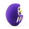 Violetter Daruma Puppe 9cm eine gute Beziehung