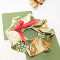 Exklusive Weihnachtskarten mit dem Origami-Kranich-Motiv.