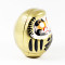 Goldener Daruma Puppe 9cm Reichtum Wohlstand Finanzielles Glück Japan Schweiz